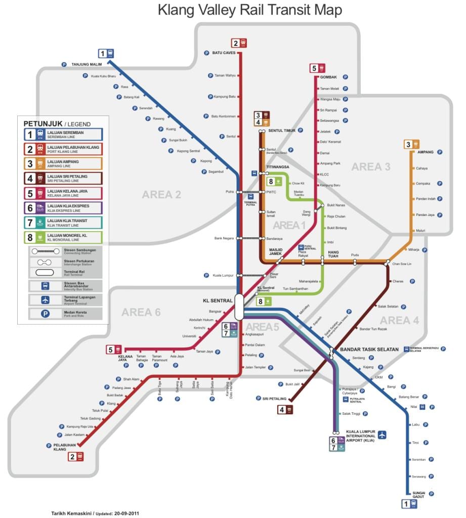 rapidkl ulaşım yol haritası