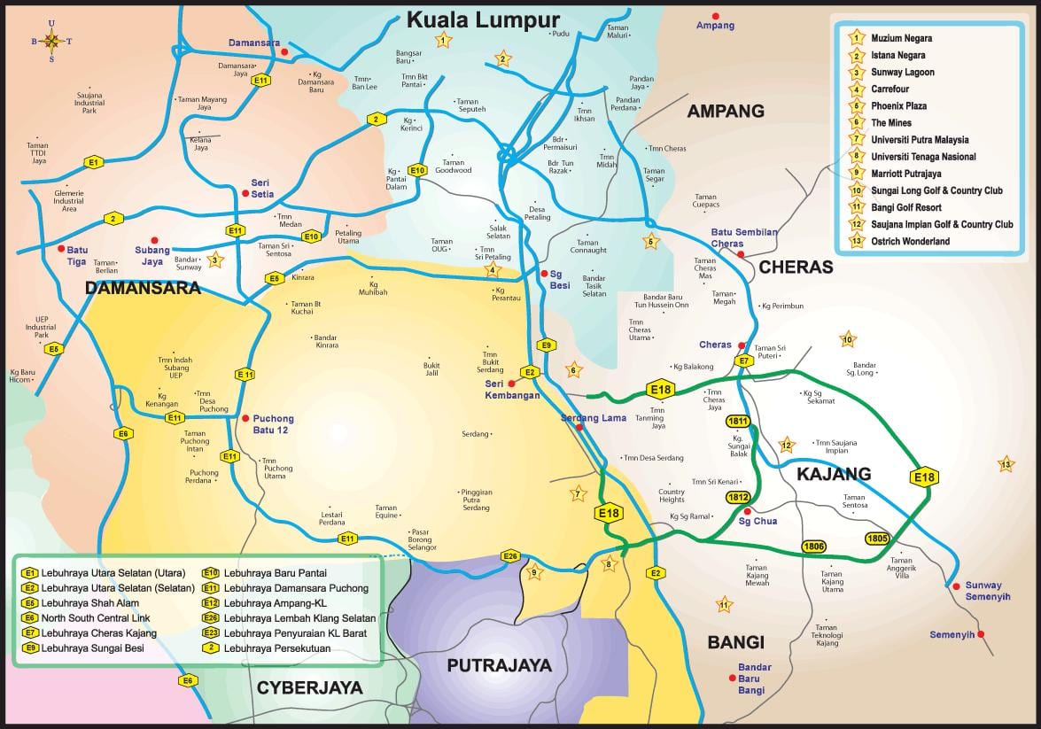 kl sokak haritası