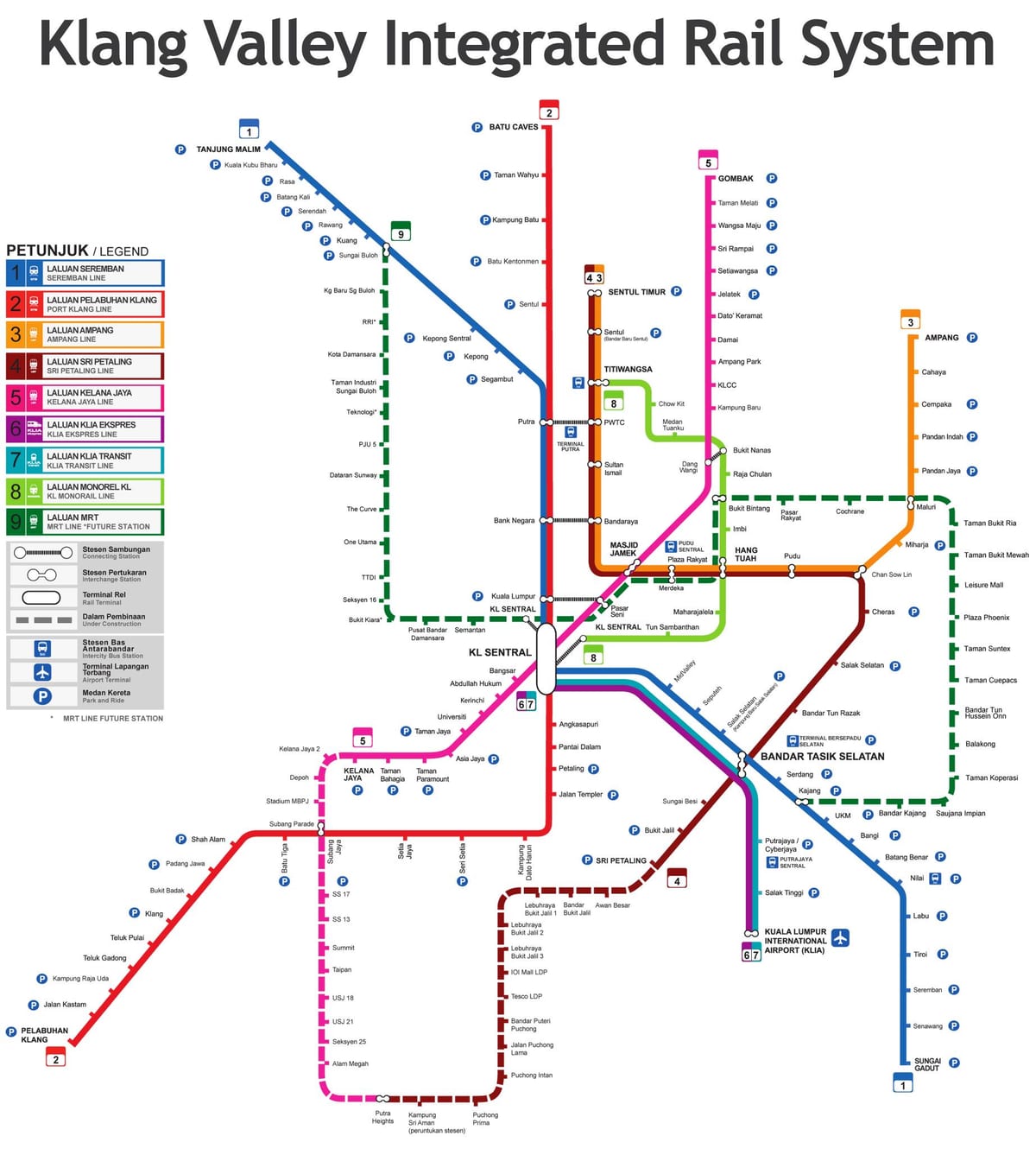 2016 Malezya tren göster 