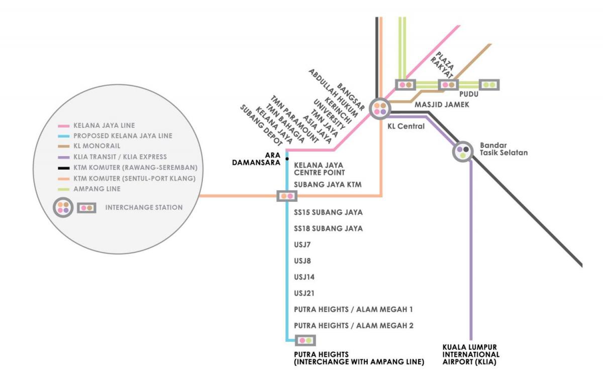 Mall park hafif Metro İstasyonu haritası