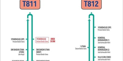 Kuala lumpur ücretsiz otobüs harita