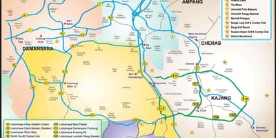 Kl sokak haritası